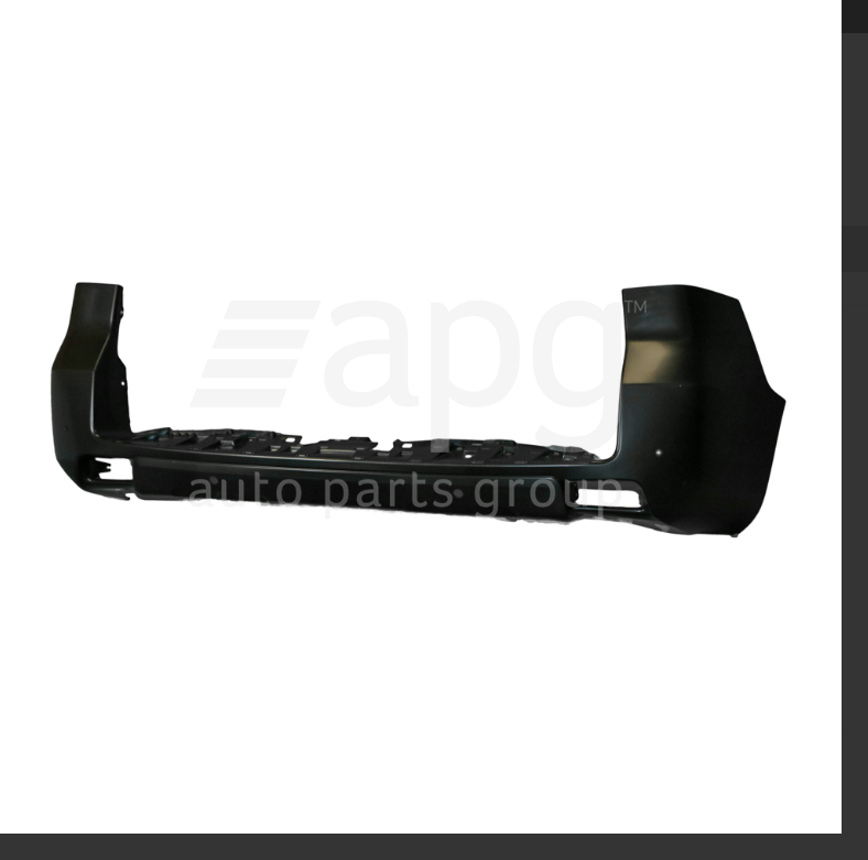 Genuine REAR BAR COVER BUMPER FOR Toyota Prado GDJ150R GRJ150R SENSOR TYPE WAGON
