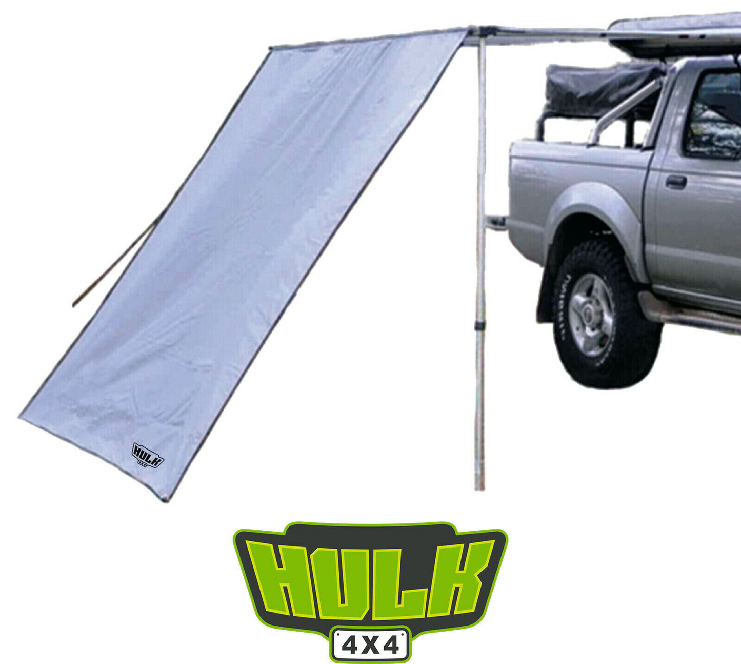 NEW Grey Awning Side Wall - 2.5m Wide 2.0m High - with Storage Bag