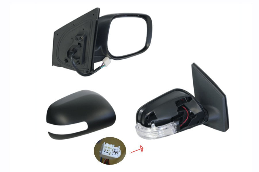 NEW RIGHT SIDE DOOR MIRROR FOR TOYOTA COROLLA ZRE152 10/09-12/2012 SEDAN 7-PIN