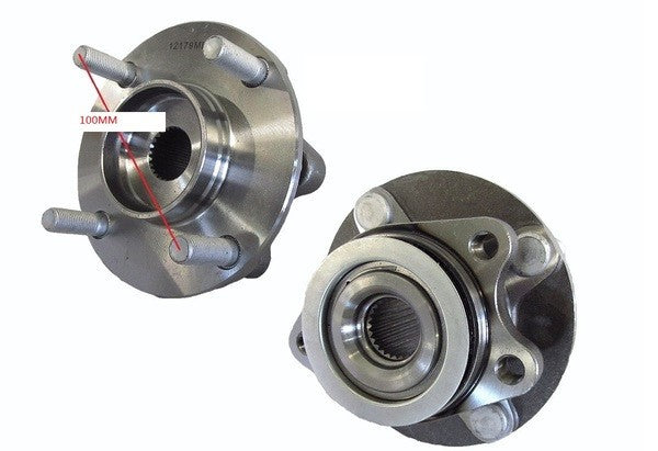 NEW LEFT FRONT Wheel HUB + BEARING FOR NISSAN TIIDA C11 02/2006 ~ 2013