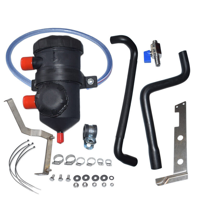 Oil Catch Can Kit Fit For Mitsubishi Triton MQ MR Pajero Sports 4N15 2.4 2015-ON