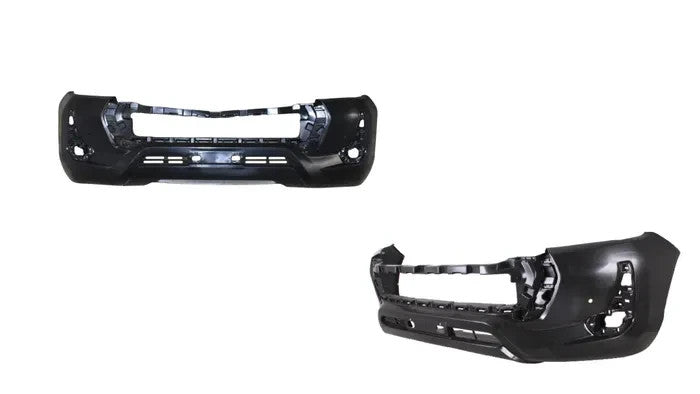 NEW FRONT BAR BUMPER COVER FOR TOYOTA HILUX 4X4 WORKMATE X2-SENSOR TYPE 05/2020-