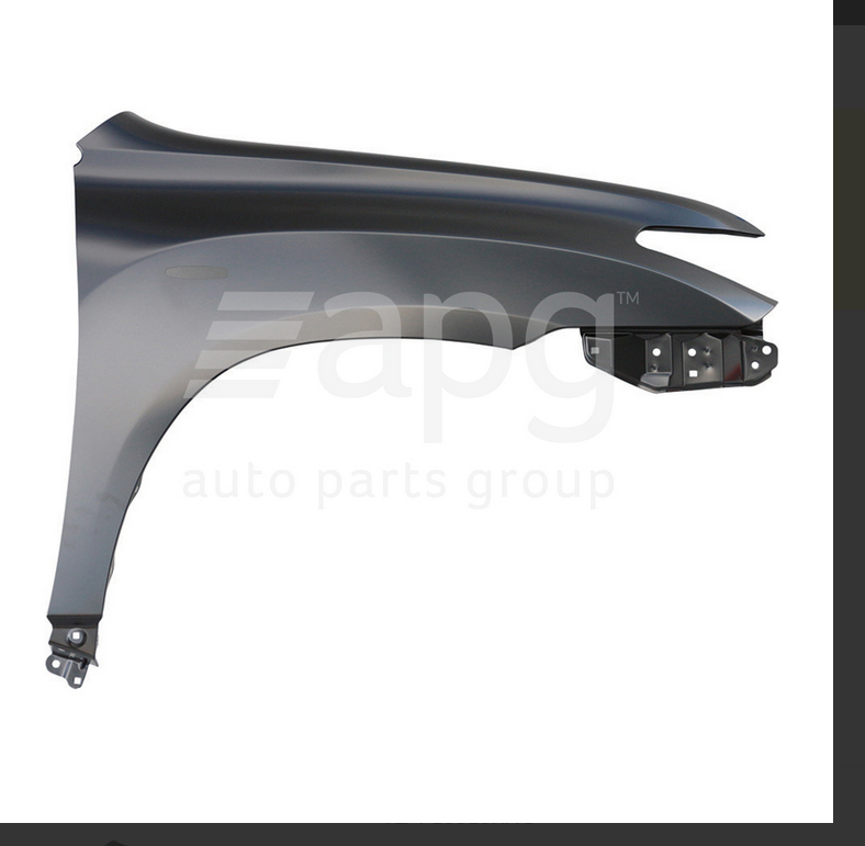 NEW DRIVER RIGHT FRONT GUARD FOR TOYOTA KLUGER 7/2010-12/2013 BLINKER HOLE TYPE