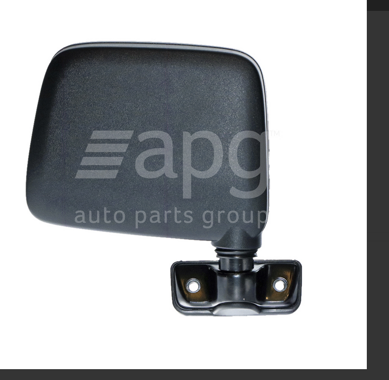 NEW RIGHT MANUAL DOOR MIRROR FOR NISSAN PATROL GQ 8/1987-10/1994 SKIN MOUNT