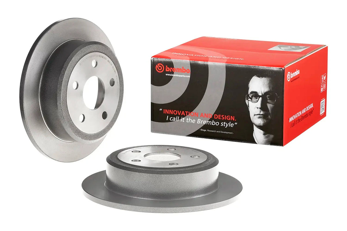 Brembo REAR Disc Brake Rotor FOR Jeep Wrangler 2.8l JK CRD 2007-2018 *316MM-DISC