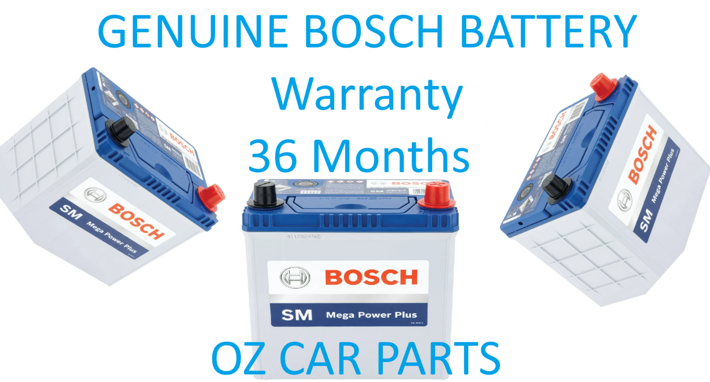 GENUINE BOSCH BATTERY FOR TOYOTA COROLLA 1998 - 2007 Petrol 1.8L