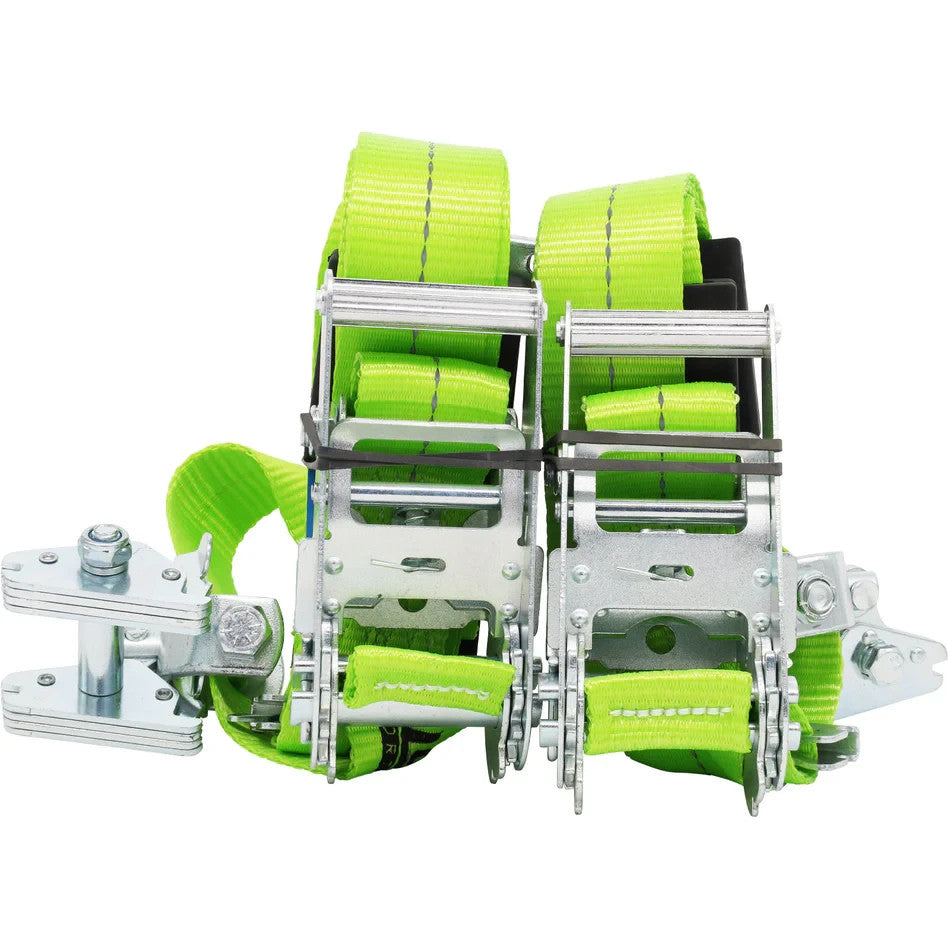 NEW E-Track Wheel Tie Down Strap 3.65m Long - Single For Car Trailer and Atv