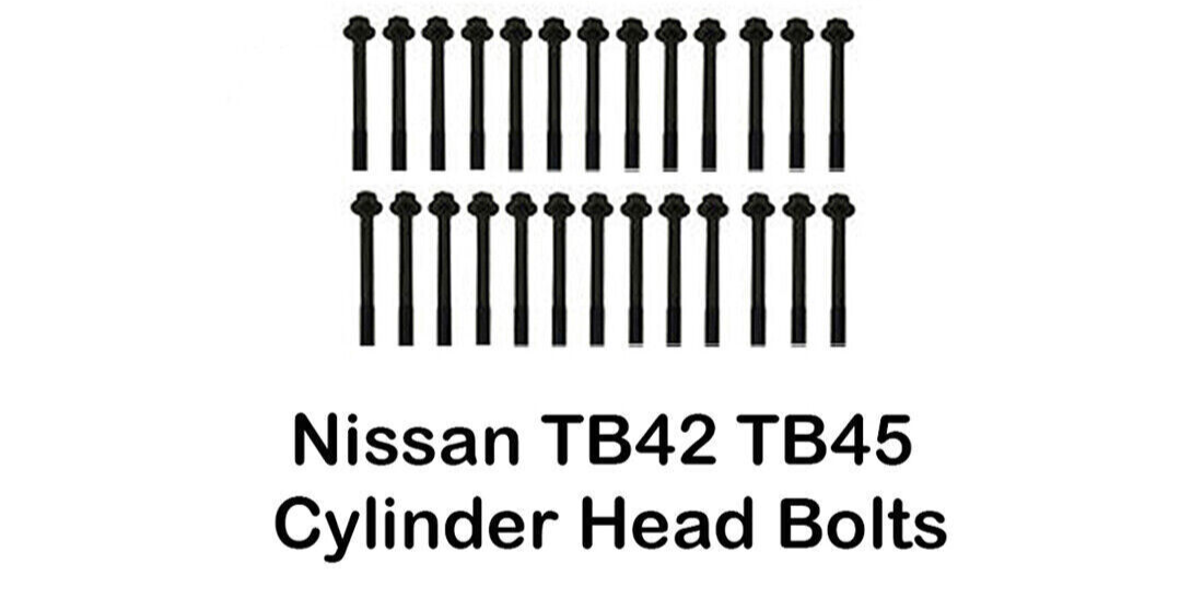 NEW Cylinder Head Bolts Set FOR Nissan Patrol Y60 Y61 TB42 TB45 Maverick