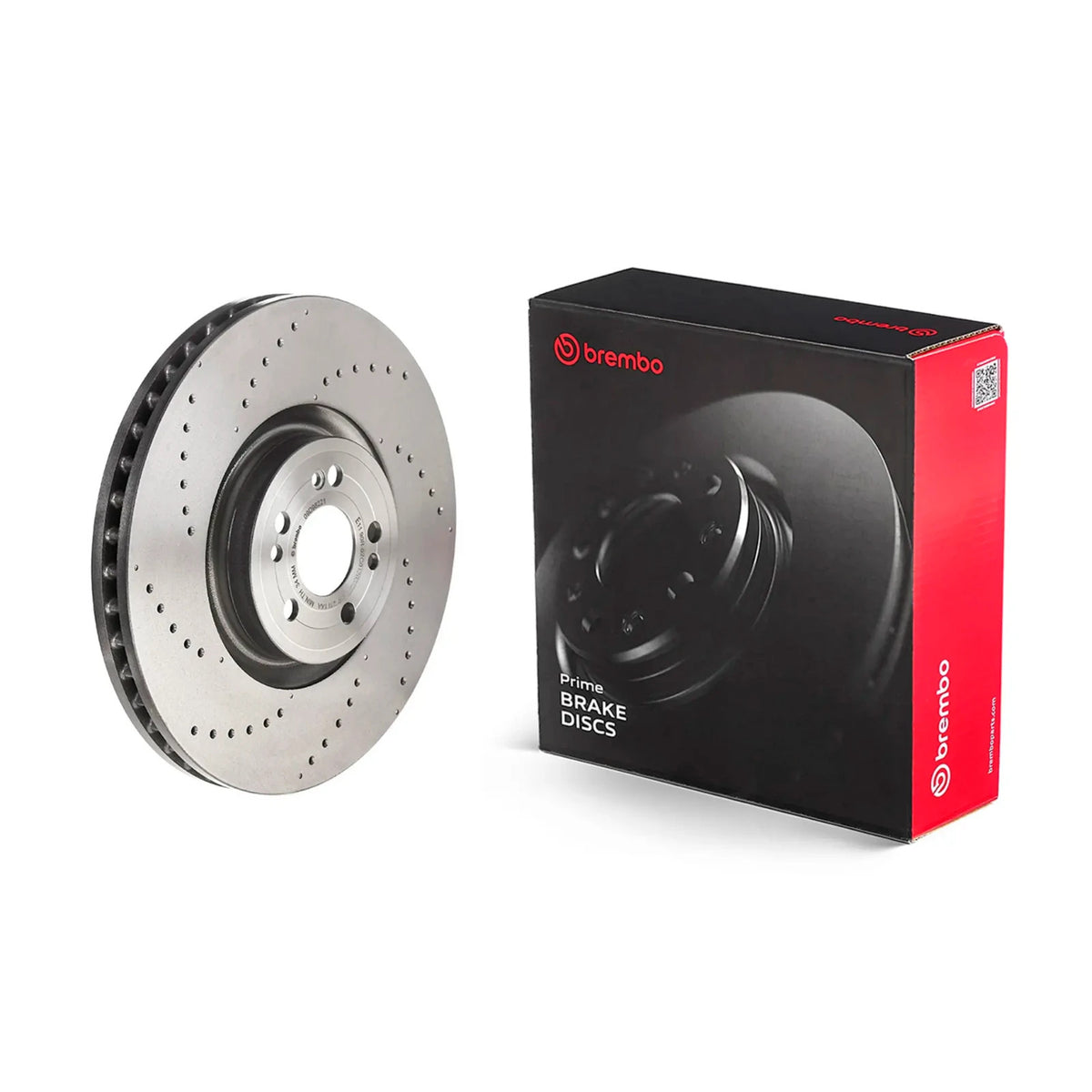 Brembo FRONT Drilled Disc Brake Rotor FOR Mercedes Benz AMG *375MM-DISC