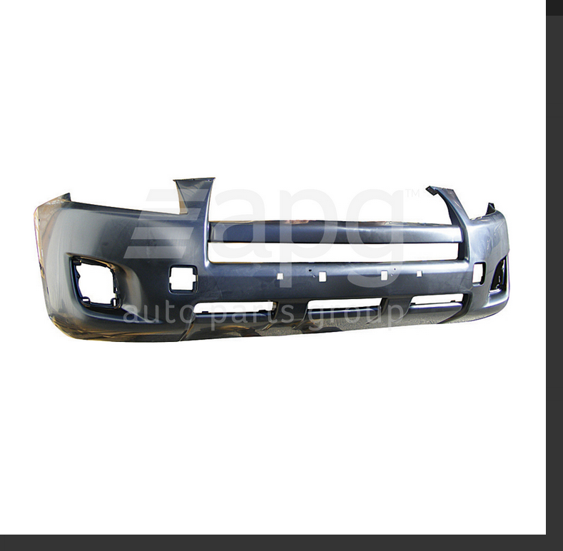 NEW FRONT BAR COVER BUMPER FOR TOYOTA RAV4 8/2008-12/2012 FLARE HOLE TYPE