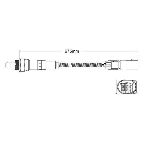 NEW Exhaust O2 Oxygen Sensor FOR Kia Optima TF 2.4L (2011–2015)