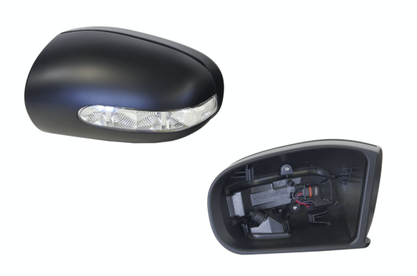 NEW LEFT SIDE DOOR MIRROR FOR MERCEDES BENZ E-CLASS W211 09/02-07/09 PUDDLE LIGH