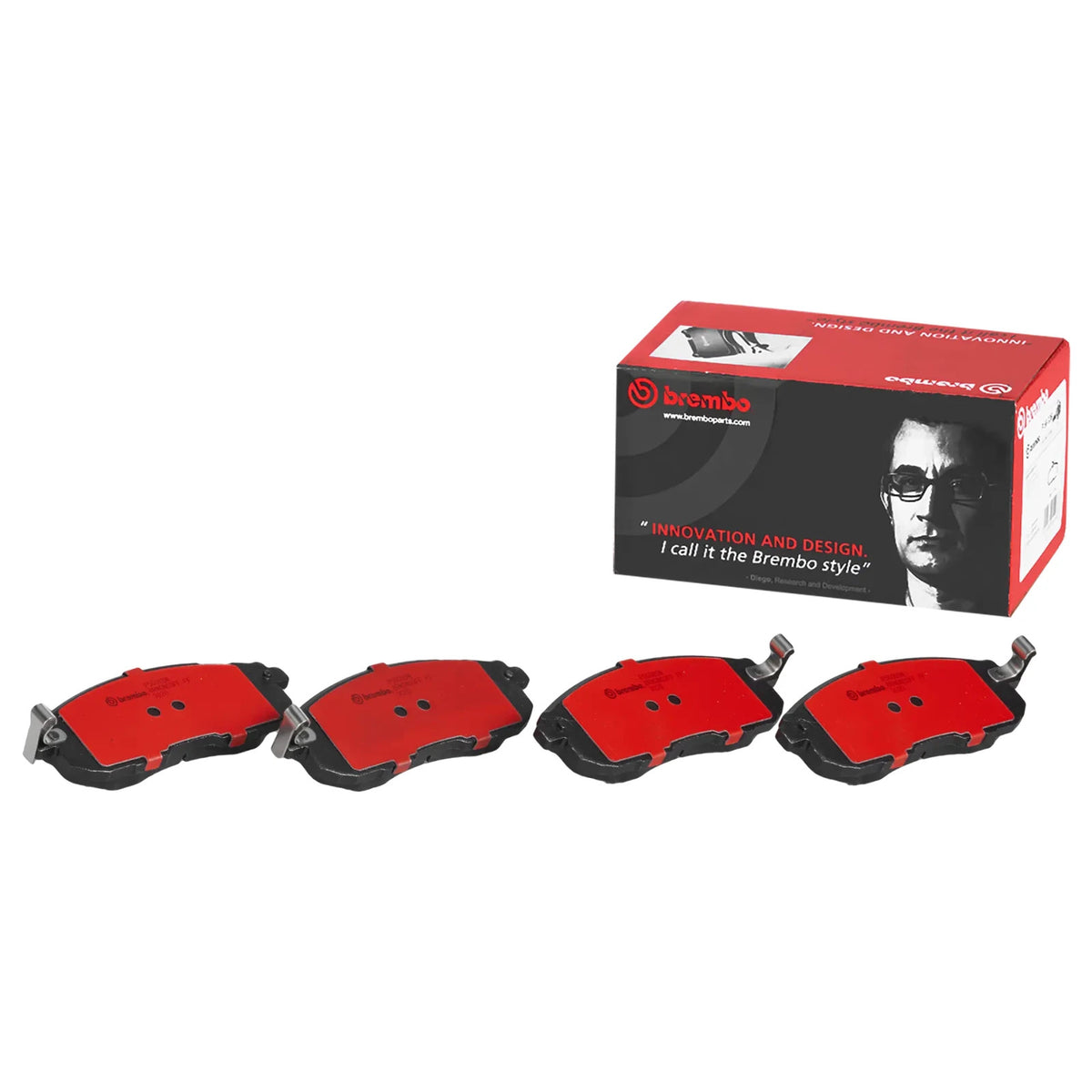 Brembo FRONT Brake Pad Set For Nissan Maxima: J31 (2003–2008), J32 (2008–2013