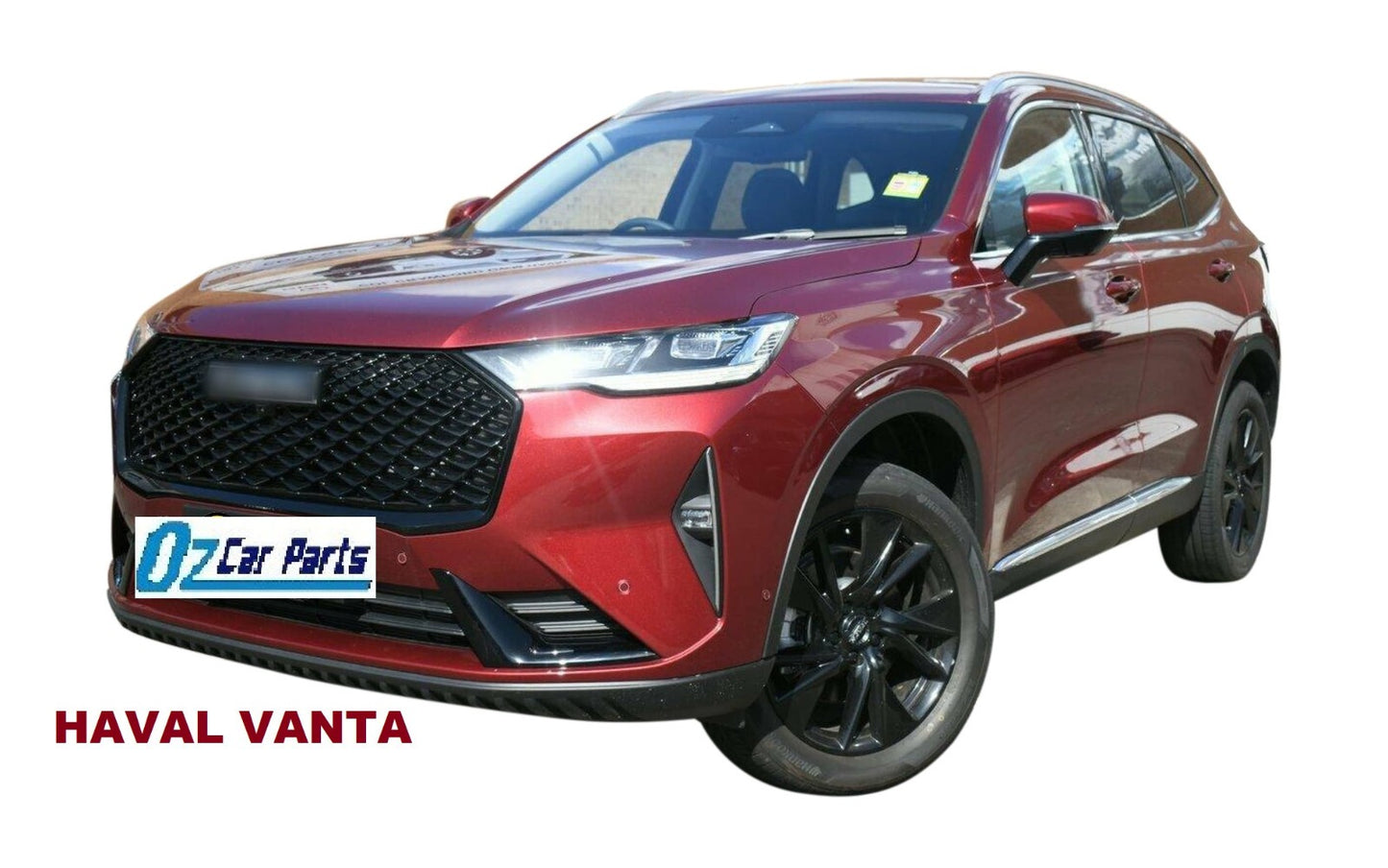 GENUINE FRONT UPPER CENTER GRILLE GLOSSY BLACK FOR HAVAL H6 01/2021-06/2025