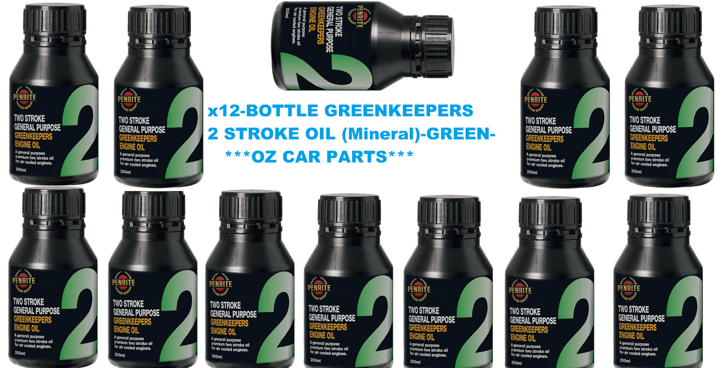 X12 BOTTLE 2-two Stroke Engine Oil stationary engines and industrial power unit