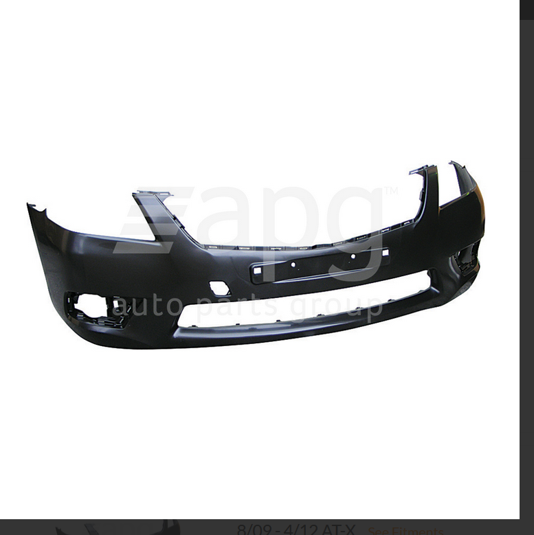 NEW FRONT BUMPER BAR FOR TOYOTA AURION 8/2009 - 4/2012 AT-X