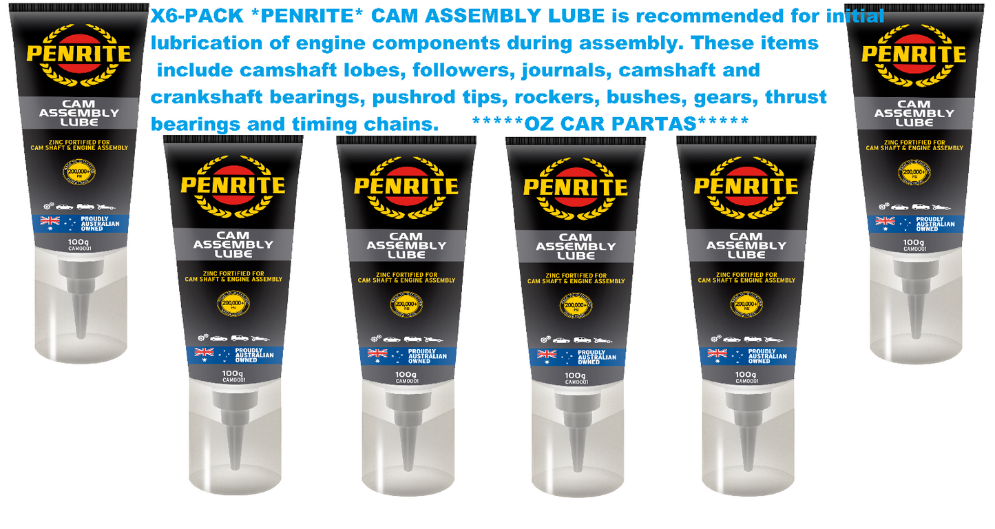 X6-PACK CAM ASSEMBLY LUBE *PENRITE* CAM0001