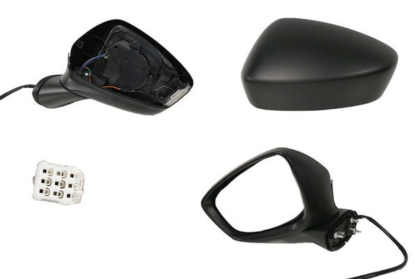 NEW PASSENGER SIDE DOOR MIRROR FOR MAZDA CX-5 KE 02/2012 ~ 10/2014 BLACK *7-PIN*