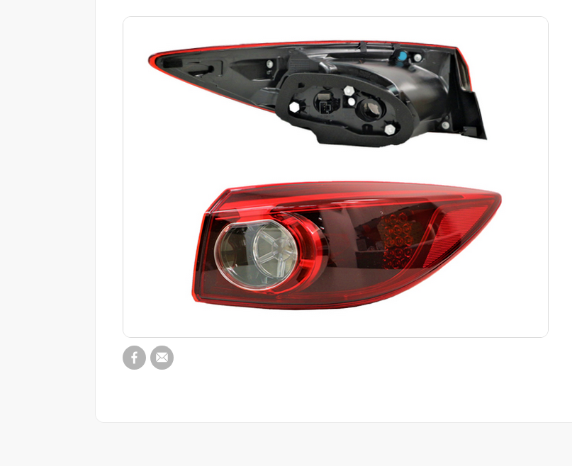 NEW DRIVER SIDE TAIL LIGHT FOR MAZDA 3 SEDAN BN 05/2016 ~ 01/2019 LED TYPE
