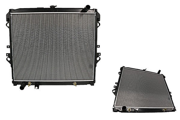NEW RADIATOR FOR TOYOTA HILUX TGN121 07/2015-ON 2.7 LITRE PETROL AUTOMATIC