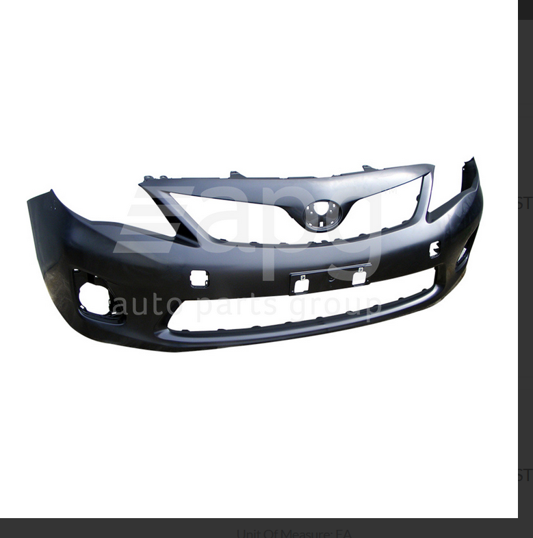 NEW FRONT BAR FOR TOYOTA COROLLA ZRE152-R 4/2010-12/2013 4DR ASCENT CONQUEST