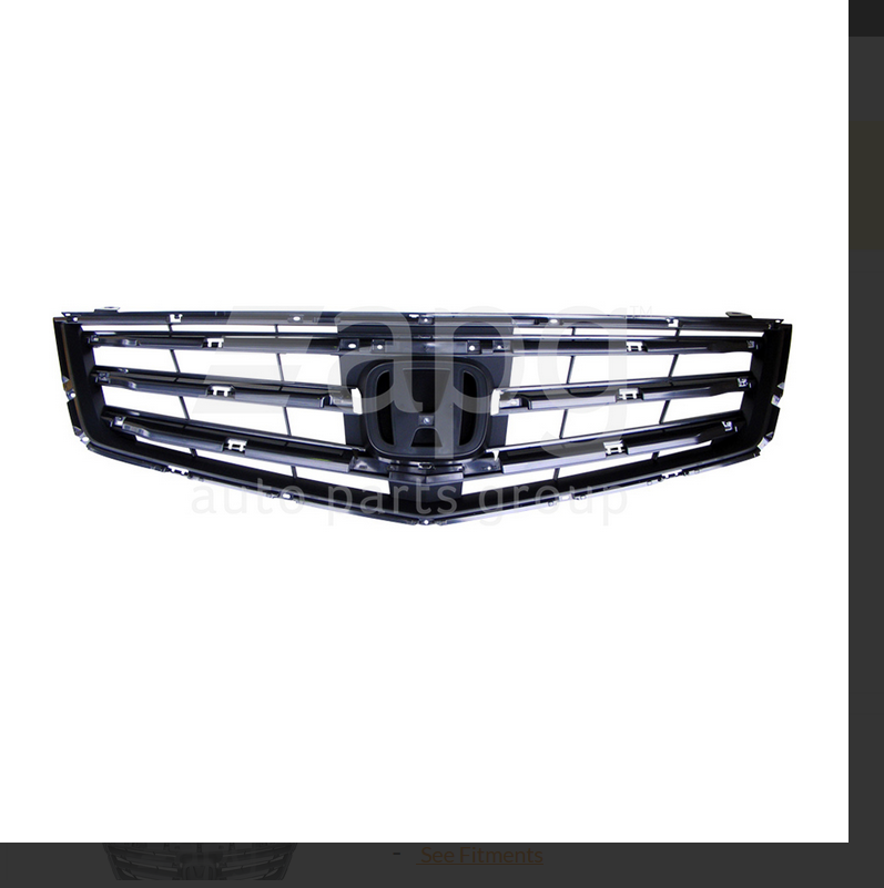 GENUINE FRONT GRILLE FOR HONDA ACCORD Sedan Accord Euro 8/2008-7/2011