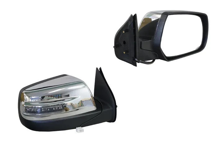 NEW RIGHT DOOR MIRROR FOR FORD RANGER PJ/PK 12/2006-08/2011 CHROME -AUTO FOLDING