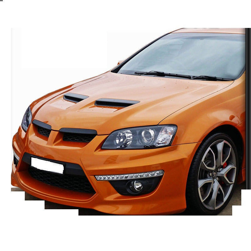 X2 BONNET VENT GRILLE SCOOP HSV VE E2 E3 GTS Clubsport R8 Senator GLOSS BLACK
