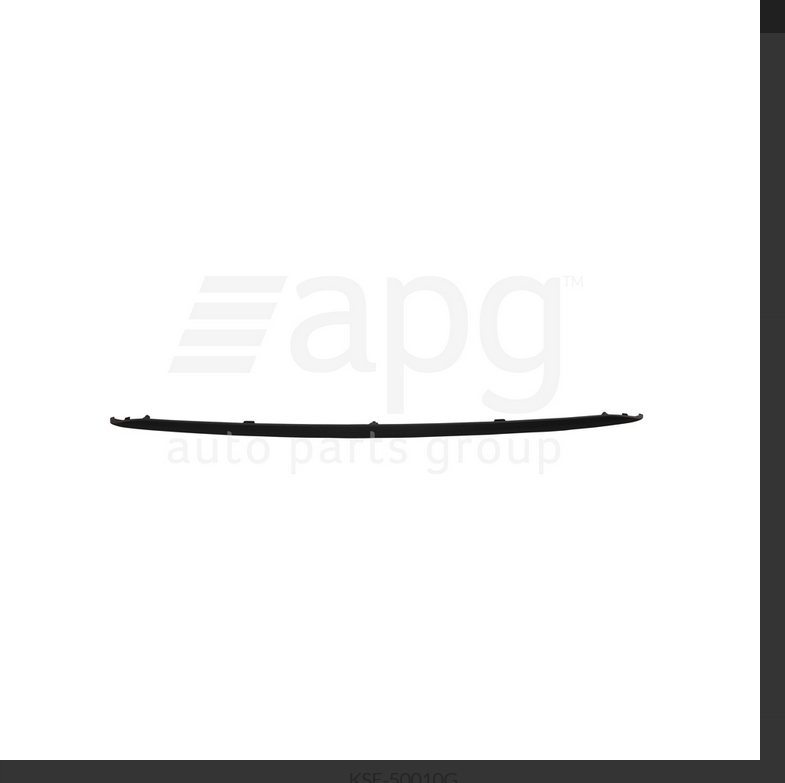 Genuine Front Bar Mould Spoiler FOR Kia Optima JF 3/2018-12/2019 SEDAN