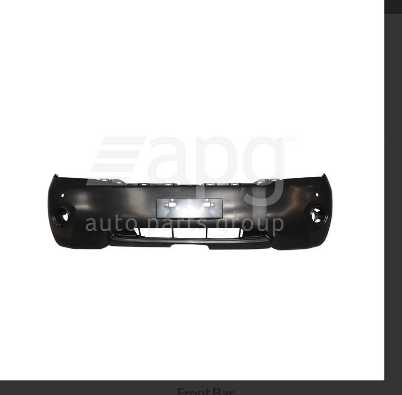 GENUINE FRONT BUMPER BAR FOR NISSAN PATROL 12/12-5/15 TI-L W/SENSOR & W/WASHER
