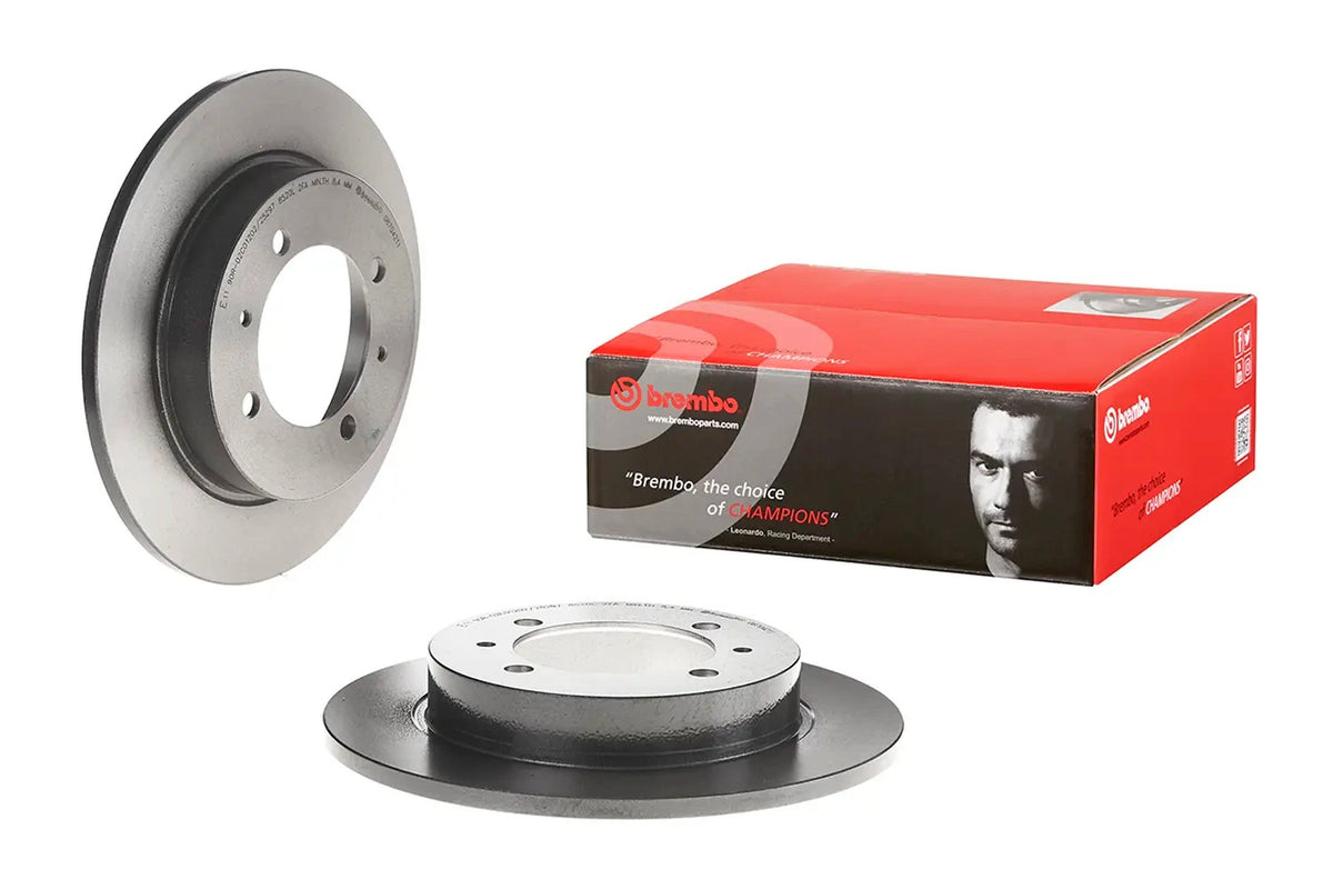 Brembo REAR Disc Brake Rotor FOR Mitsubishi Lancer 1992-2002 *260MM-DISC