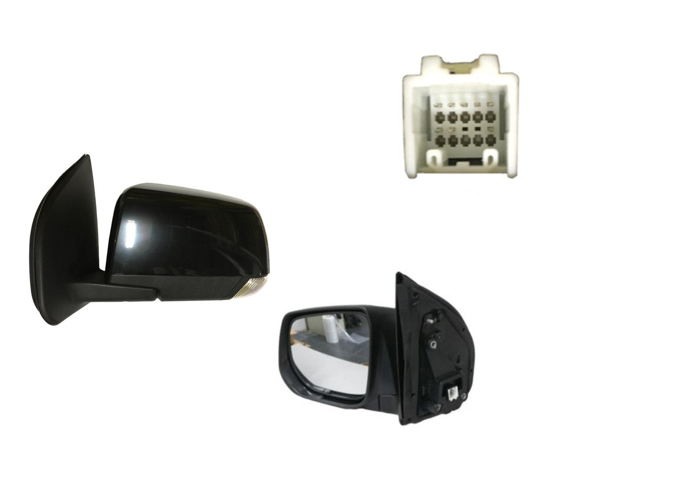 NEW LEFT SIDE DOOR MIRROR FOR HOLDEN COLORADO TRAILBLAZER 8-PIN FOLDING-SERIES-2