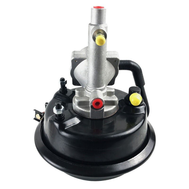 Universal VH44 7" Remote Brake Booster + Bracket Mounting Kit For Disc Drum/Drum