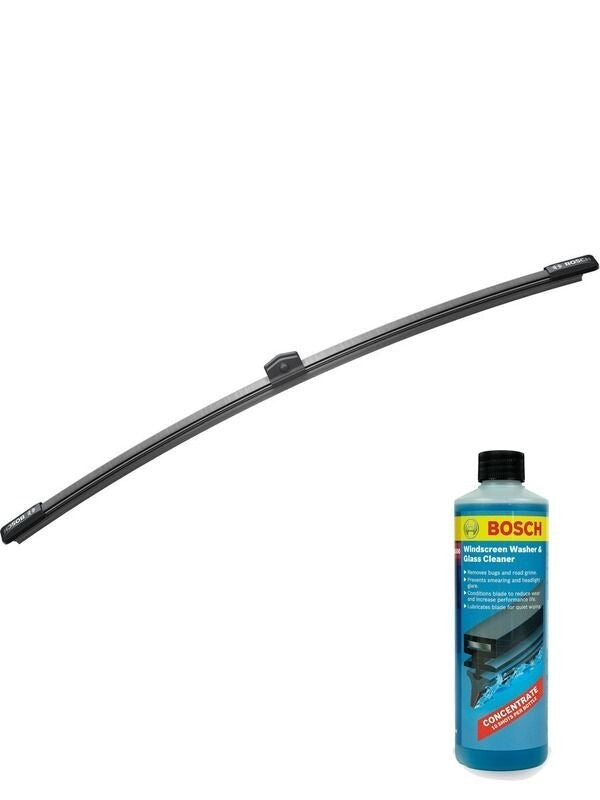 Bosch Rear Wiper Blade 330mm + Windshield Washer Fluid Fits Volkswagen Touareg,