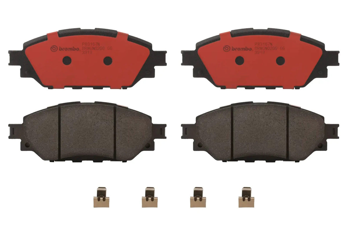 Brembo FRONT Brake Pad Set For Toyota Hilux VIII GUN- SR, SR5 2.4D, 2.8D-4D, 2.7