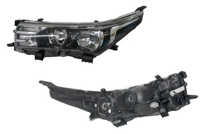 NEW LEFT HEADLIGHT FOR TOYOTA COROLLA ZRE172 SEDAN 12/13-12/19 HALOGEN-NON LED