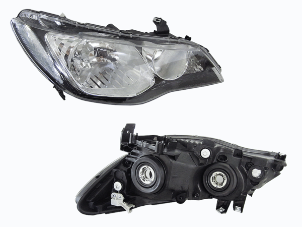 NEW RIGHT SIDE HEADLIGHT FOR HONDA CIVIC FD 02/2006 ~ 12/2008