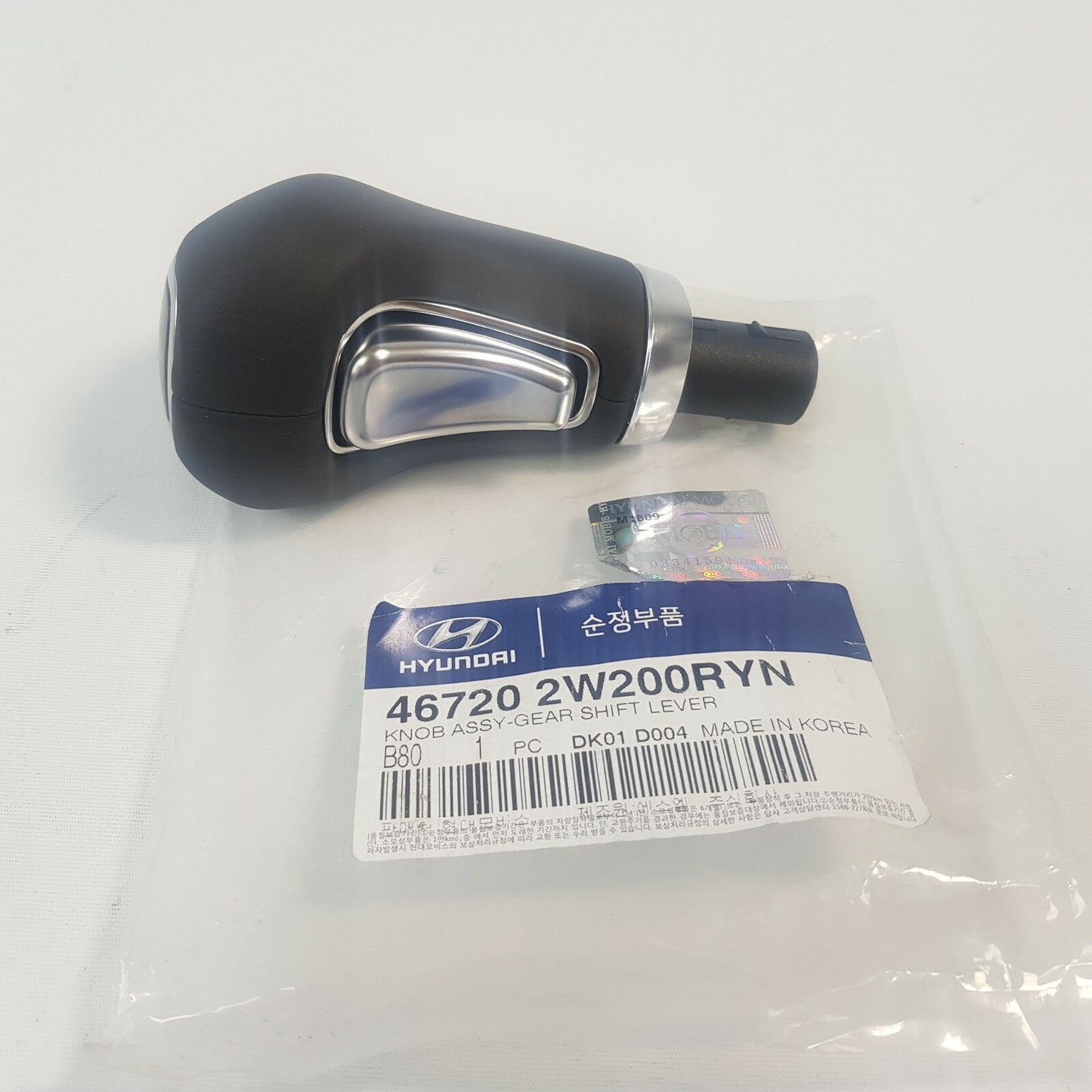 NEW GENUINE Auto Leather Gear Shift Knob FOR Hyundai Santa Fe SPORT XL 2013-2020