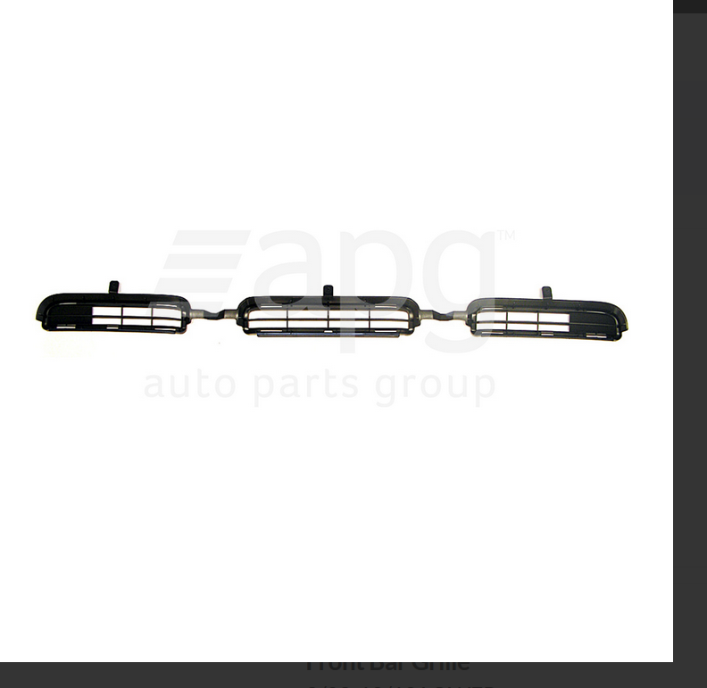 NEW FRONT BAR LOWER GRILLE FOR TOYOTA RAV4 8/2008-12/2012 FLARE HOLE TYPE