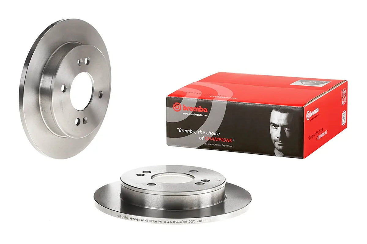 Brembo REAR Disc Brake Rotor FOR Kia Picanto 1.2L TA,JA 2016-2021 *234MM-DISC