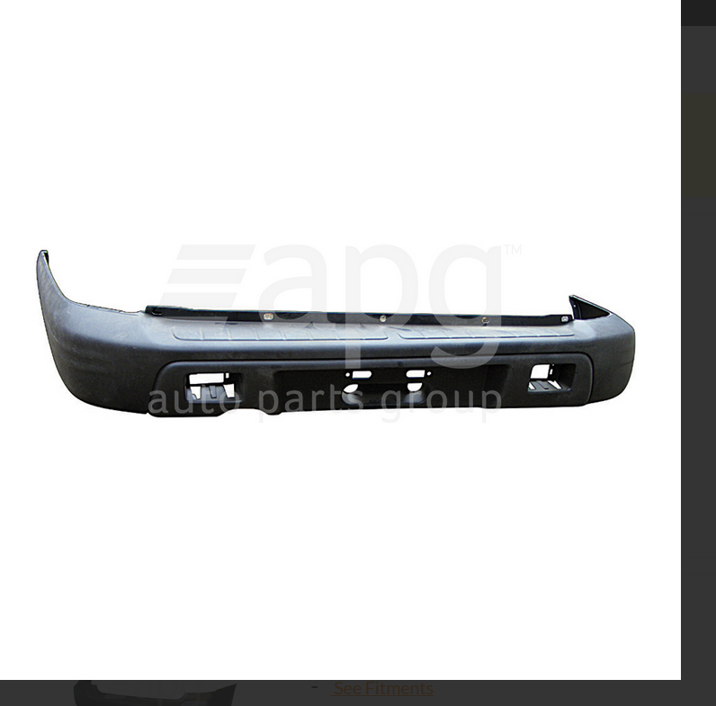GENUINE REAR BUMPER BAR FOR SUBARU FORESTER GT 1/2000 - 6/2002 GT MODEL ONLY