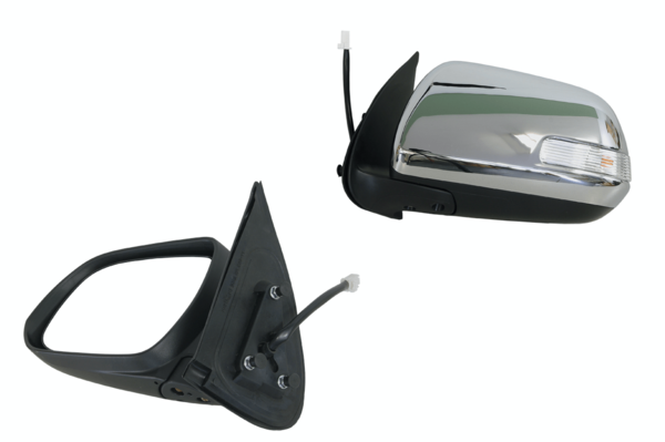 NEW RIGHT SIDE DOOR MIRROR FOR TOYOTA HILUX TGN/KUN/GGN 09/2011-06/2015 CHROME