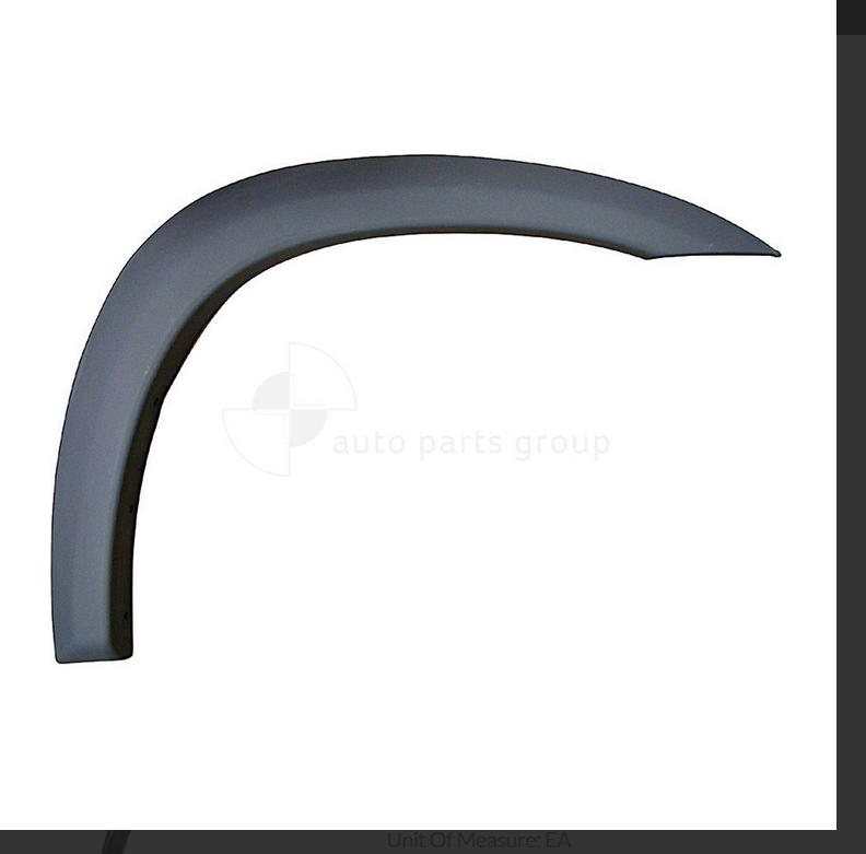 NEW DRIVER RIGHT FRONT GUARD FLARE FOR TOYOTA RAV4 5/2000-10/2005 RAV-4