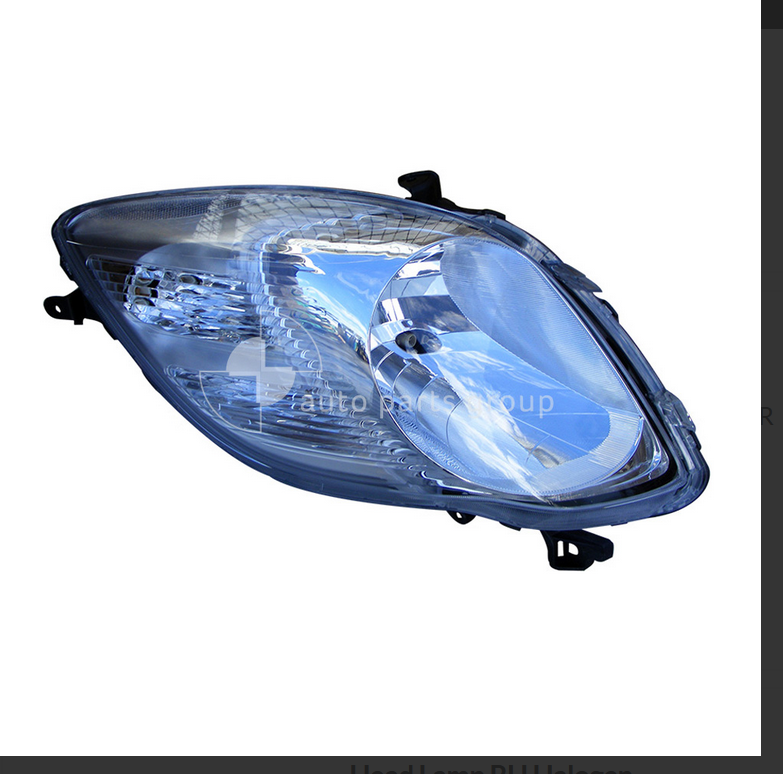 NEW PASSENGER LEFT HEADLIGHT LAMP FOR Toyota Yaris NCP90-R 8/2008-7/2011