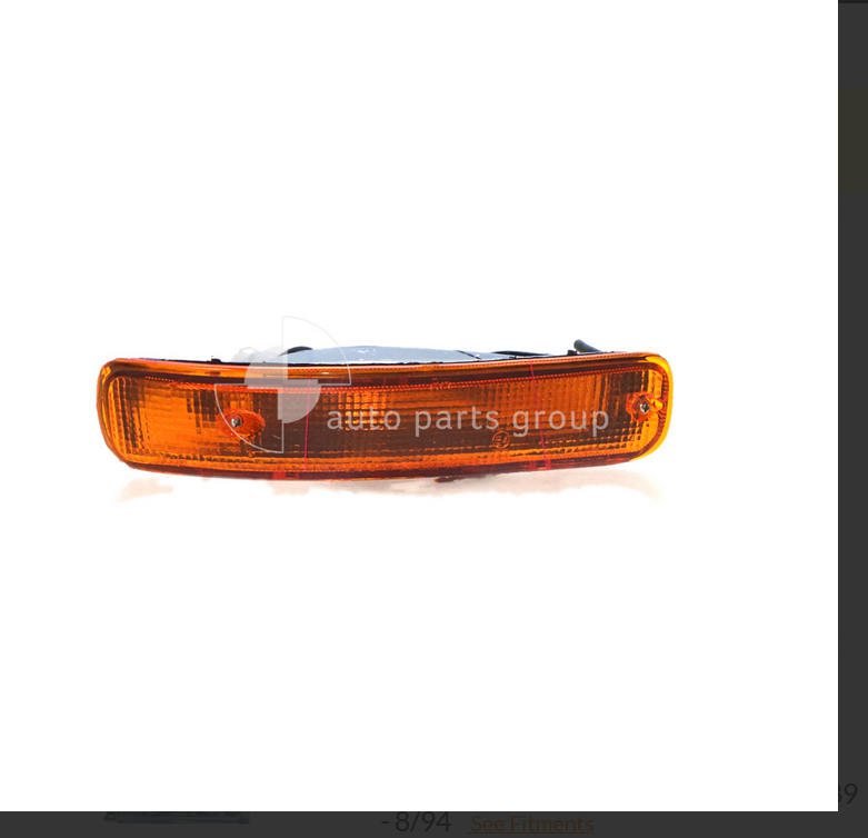 NEW RIGHT FRONT PARK BLINKER LIGHT FOR TOYOTA COROLLA 7/1991-8/1994