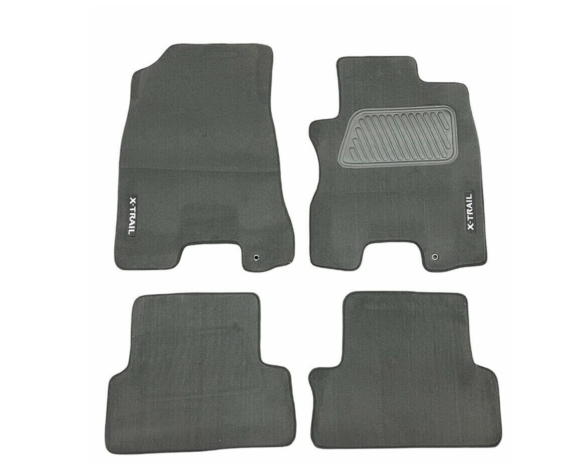 GENUINE FRONT & REAR FLOOR MAT CARPET SET FOR NISSAN T31 X-TRAIL T-31 XTRAIL