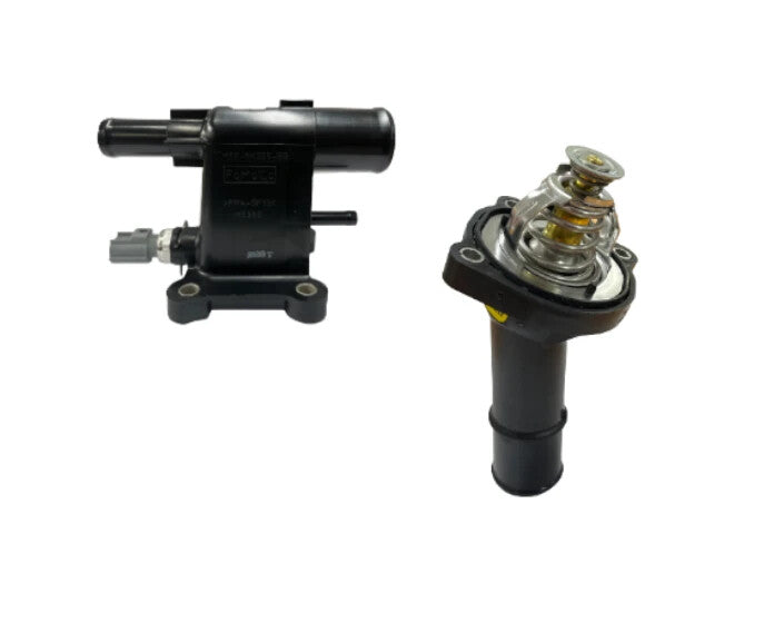 GENUINE Thermostat Housing Assembly & Water Outlet adapter & Temp FOR FORD FOCUS