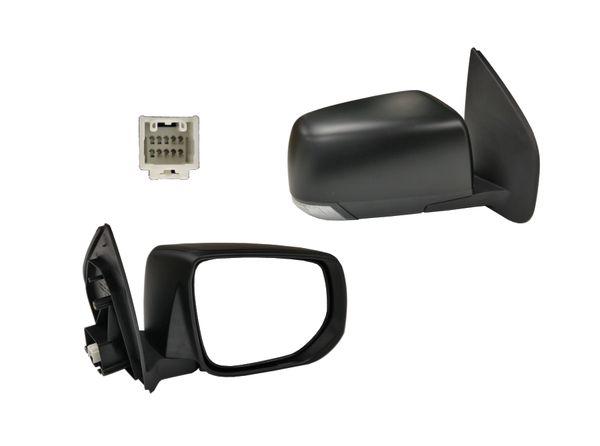 NEW RIGHT SIDE DOOR MIRROR FOR ISUZU D-MAX 10/2016 ~ 06/2020 NON-FOLDING 8-PIN