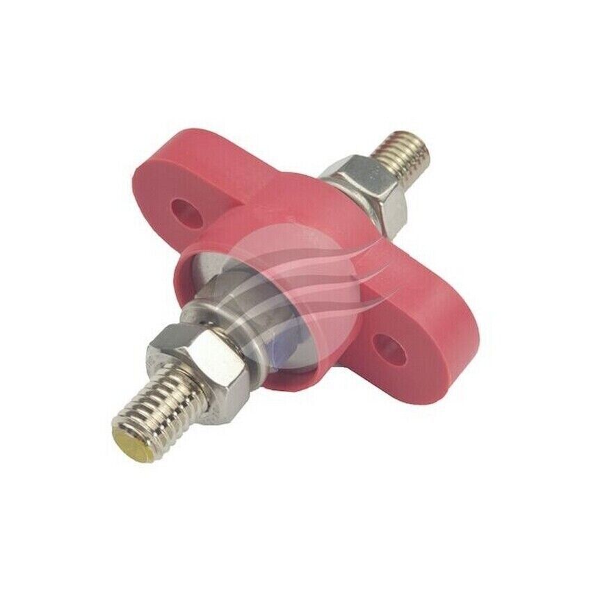 NEW Power Distribution Post Pass Through M8 Red