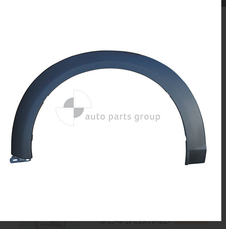 GENUINE RIGHT FRONT GUARD MOULD FLARE FOR MAZDA CX3 DK 3/2015-4/2017